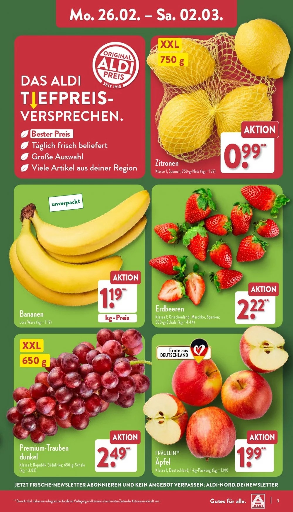 Aldi Nord Prospekt G Ltig Vom Bis