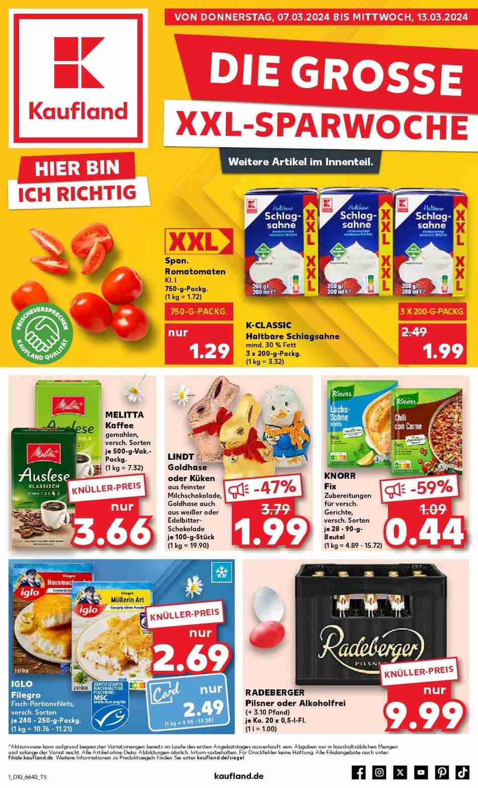 Kaufland Prospekt Frauentag gültig vom 07 03 2024 bis 13 03 2024