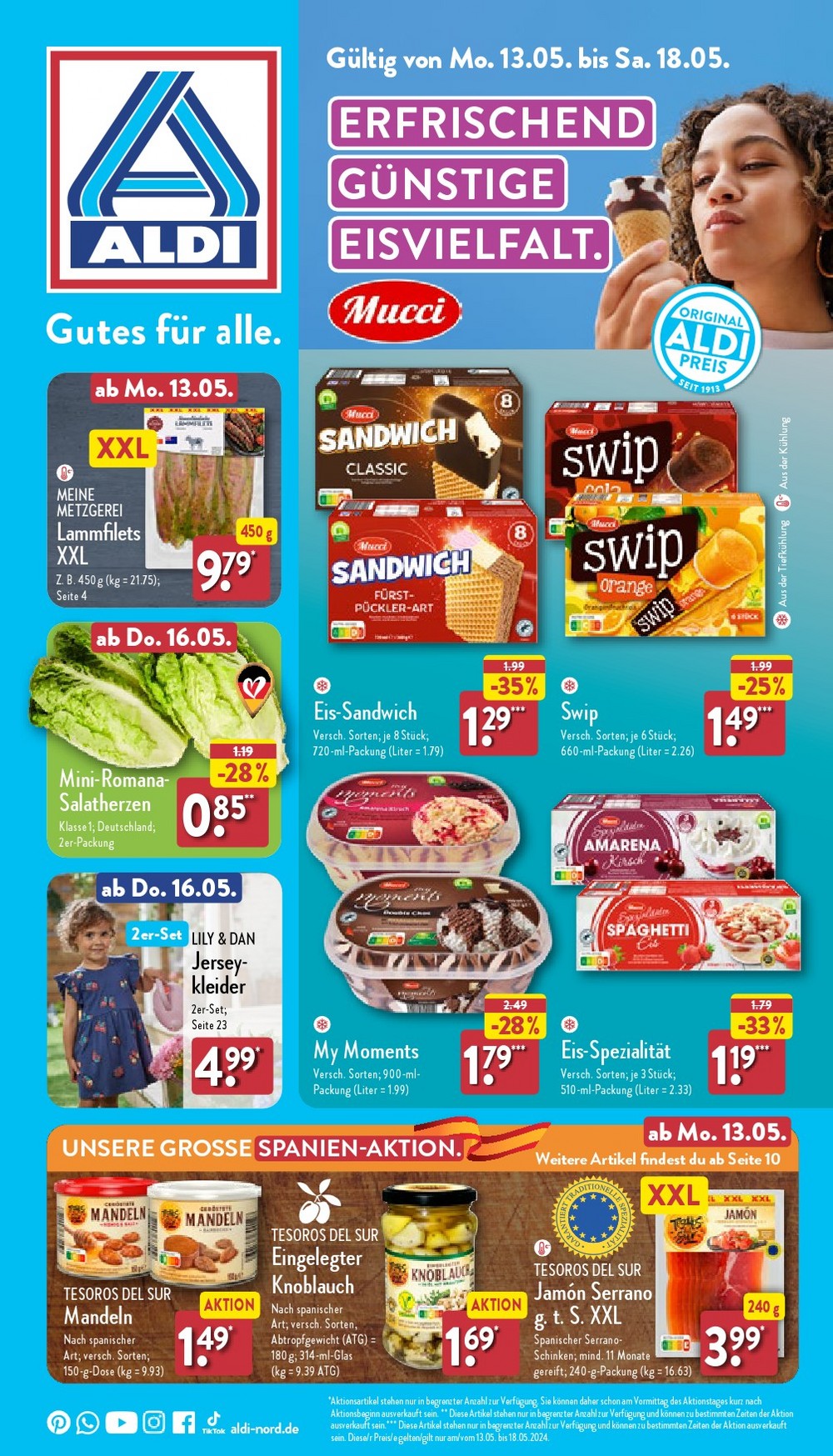 Aldi Nord Prospekt gültig vom 21 05 2024 bis 25 05 2024