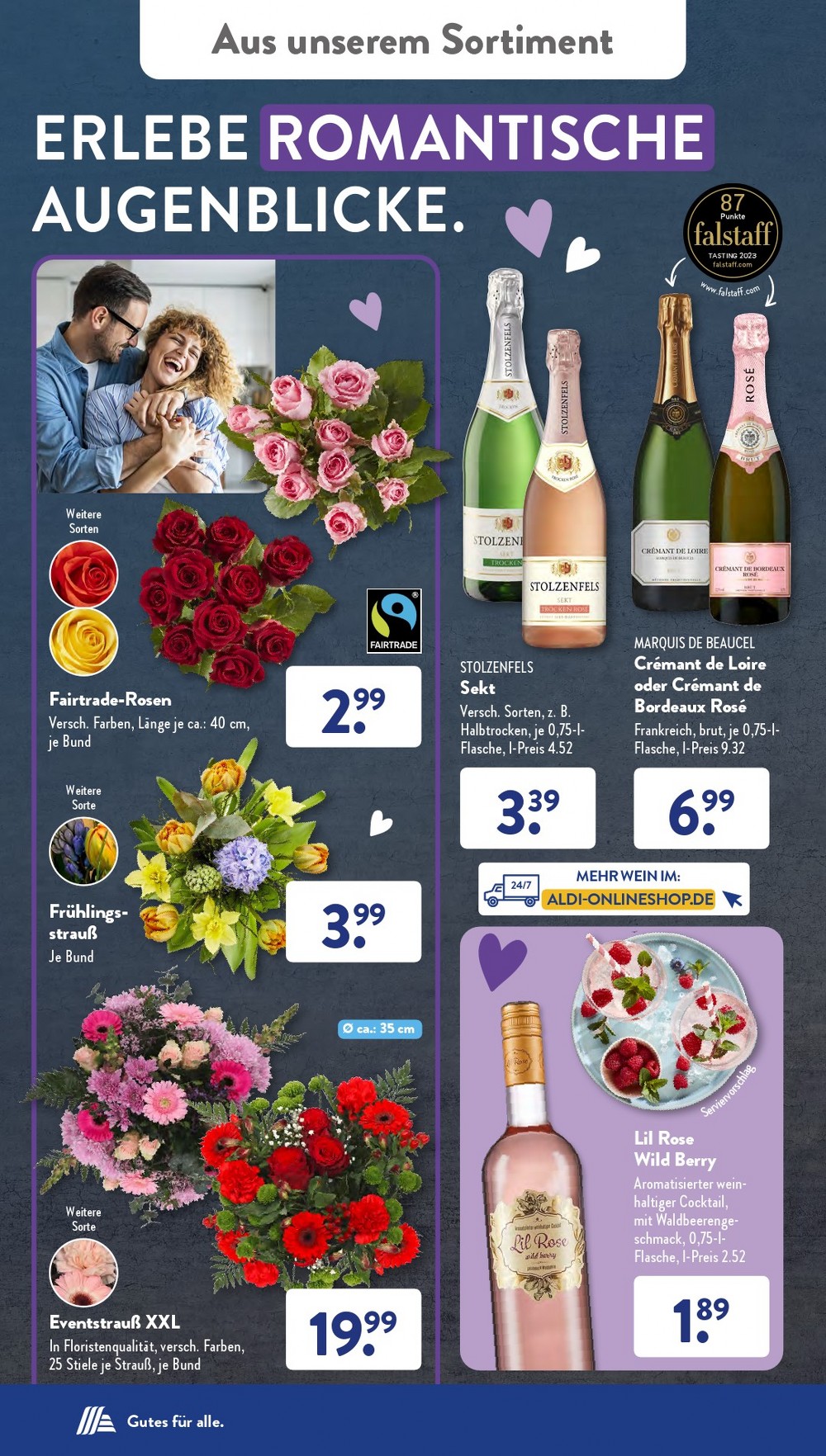 Aldi S D Prospekt Valentinstag G Ltig Vom Bis