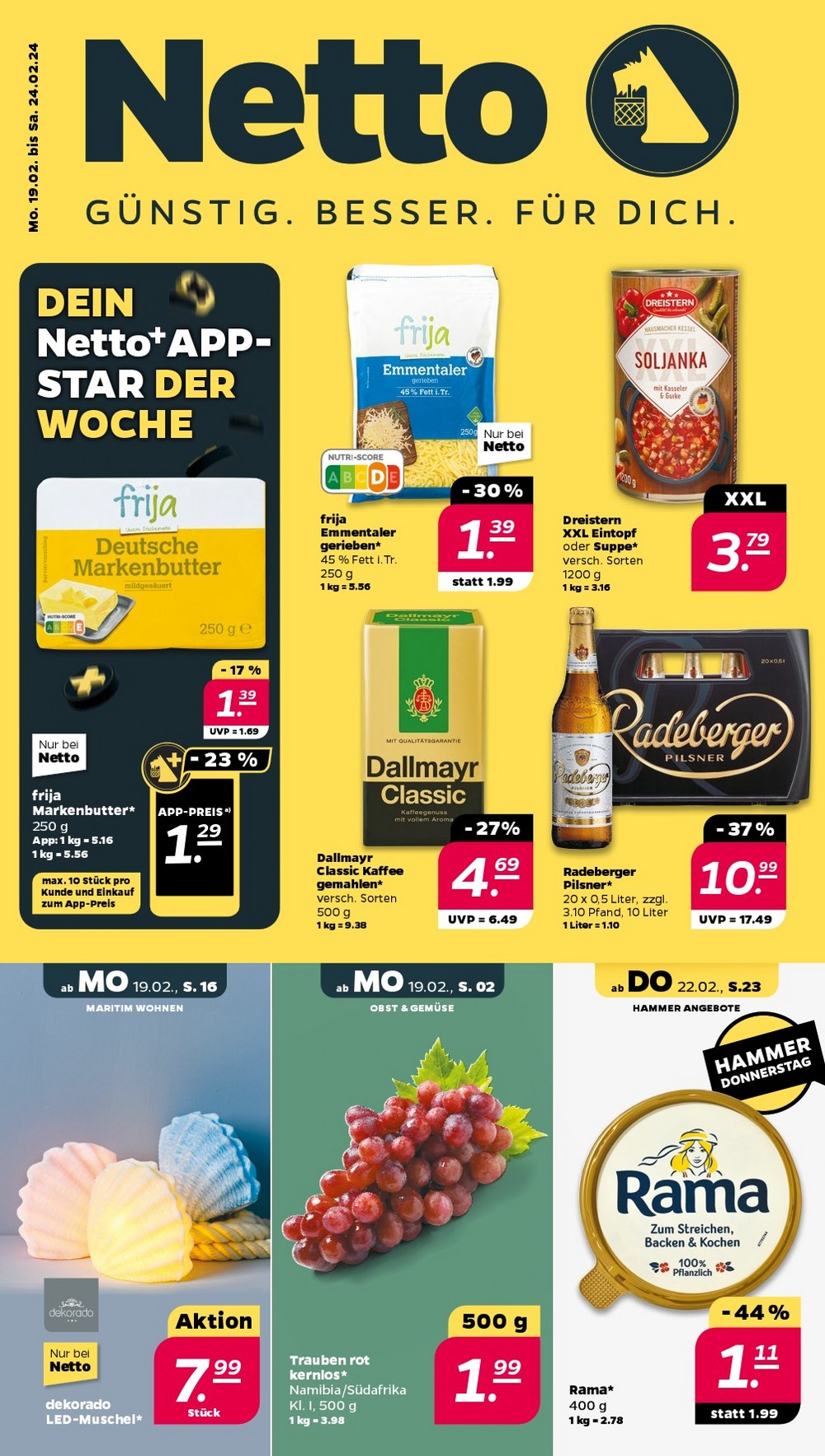 Netto Prospekt Gültig Vom 19.02.2024 Bis 24.02.2024