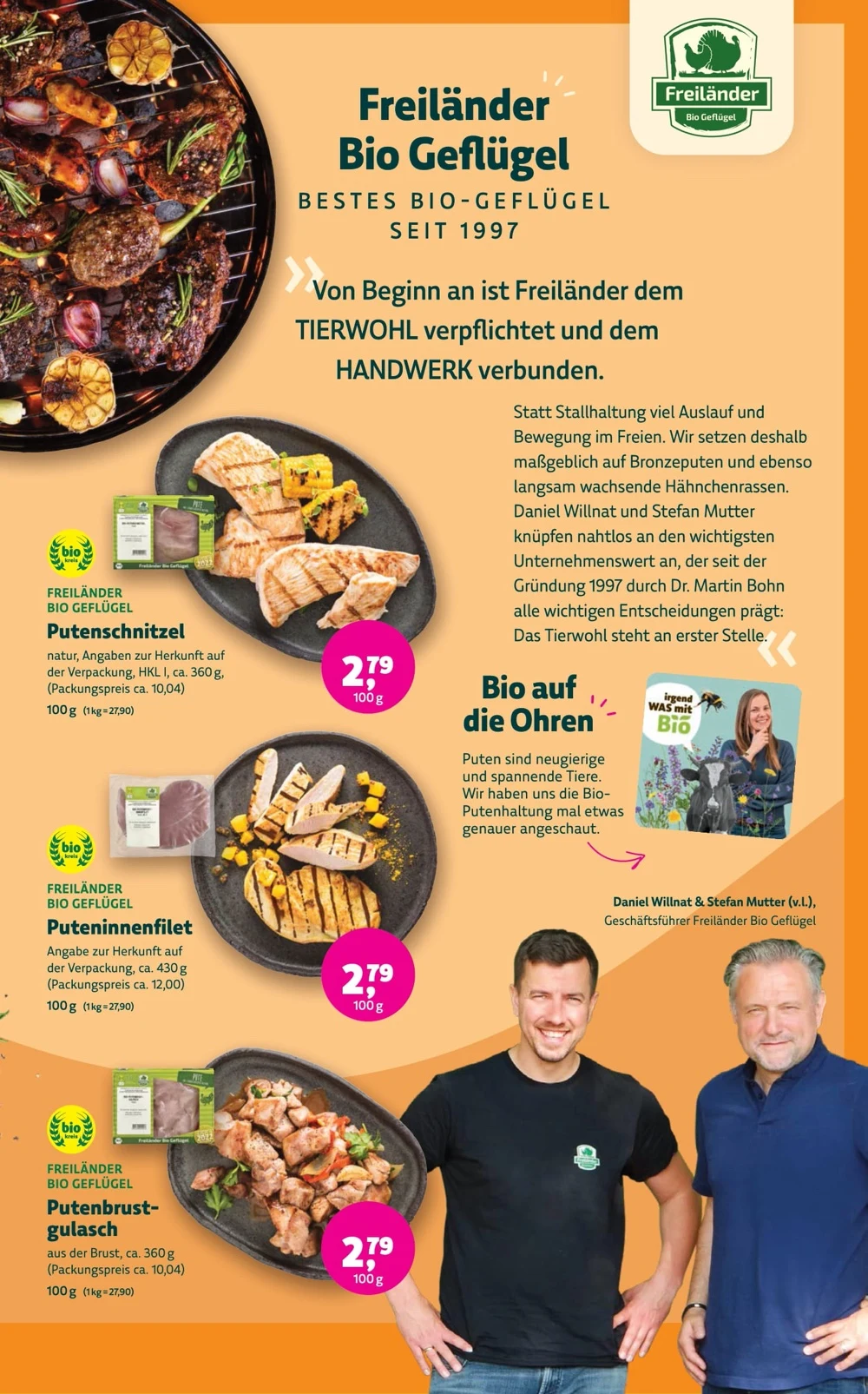 Biomarkt Prospekt ab 23.04.2025 bis 06.05.2025 3 biomarkt 23 6 03