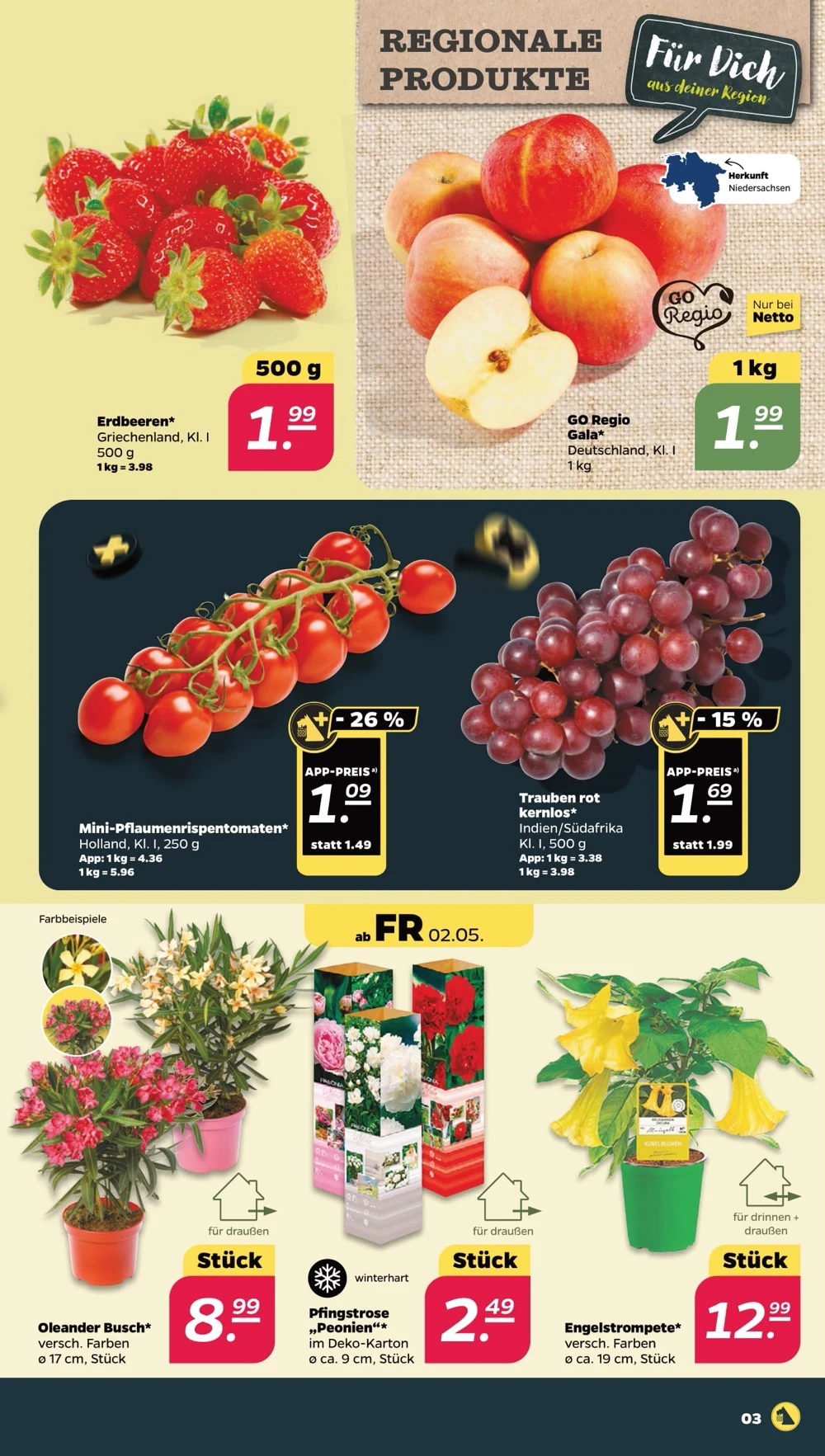 Netto (Scottie) Prospekt ab 28.04.2025 bis 03.05.2025 3 netto 28 3 03