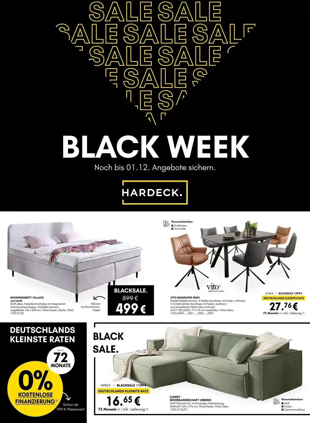 Höffner Weihnachten Angebote 2025 2 hardeck black friday 1