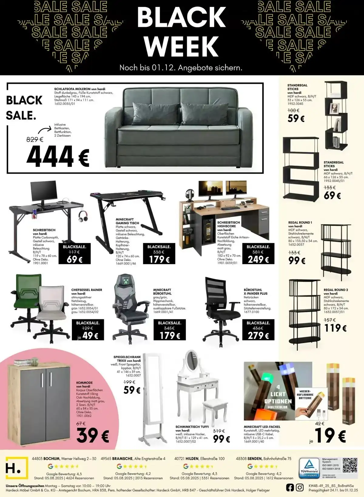 hardeck black friday 8