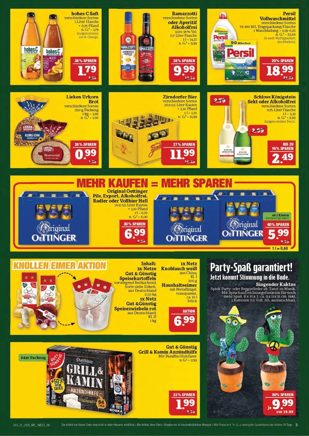 Marktkauf Prospekt gültig vom 19.05.2025 bis 24.05.2025 3 marktkauf 19 25 03