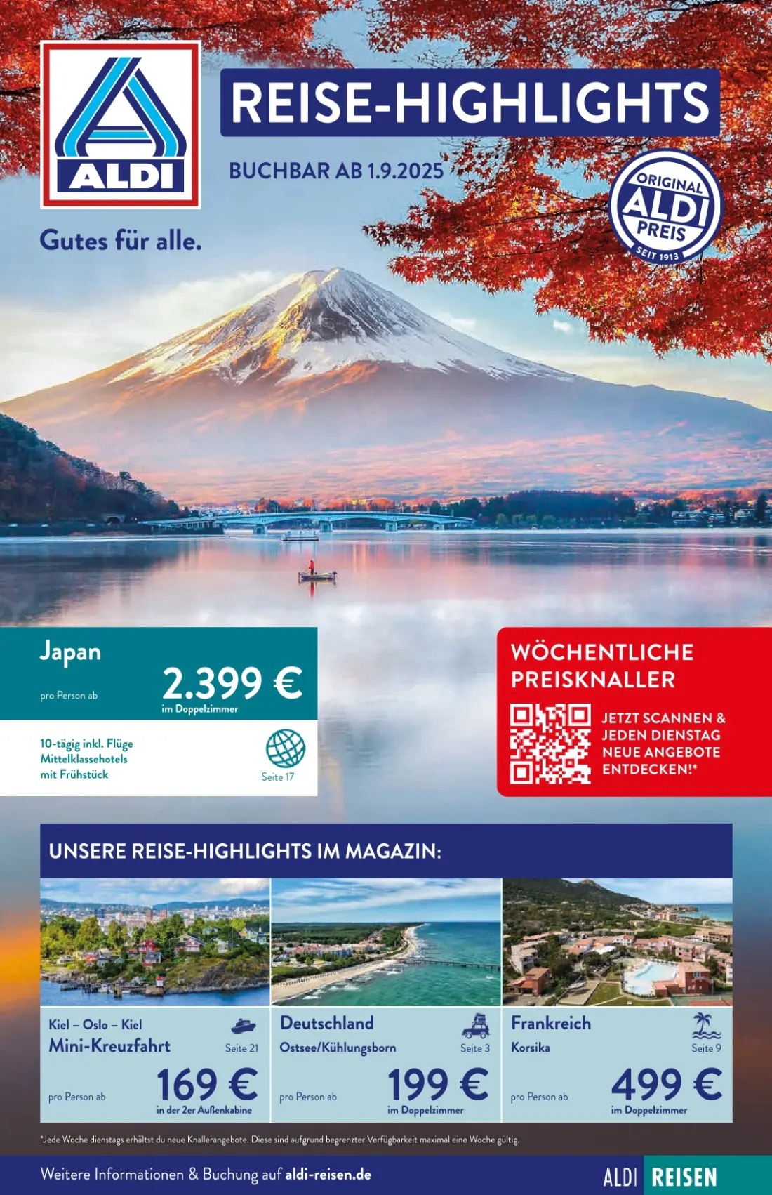 aldi nord reisen prospekt 1