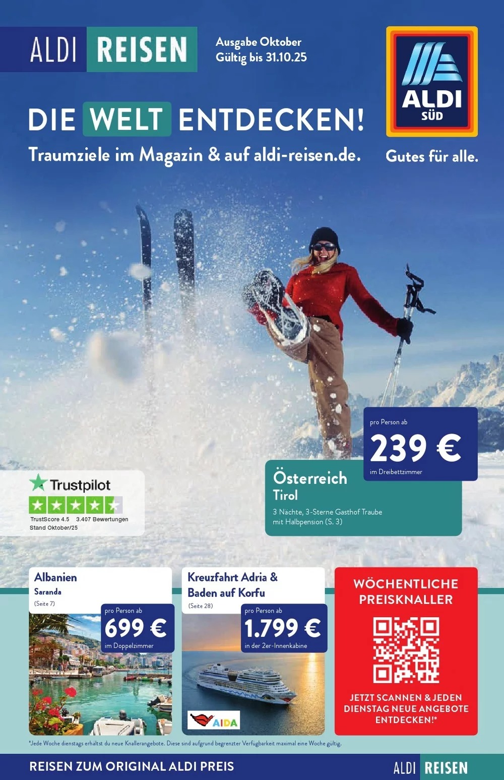 Aldi Süd Reisen Prospekt November 2025 3 aldi sud oktober 1