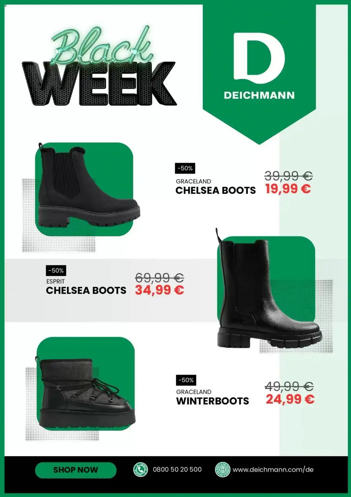 Deichmann Black Friday Prospekt Angebote 2025 - Seite