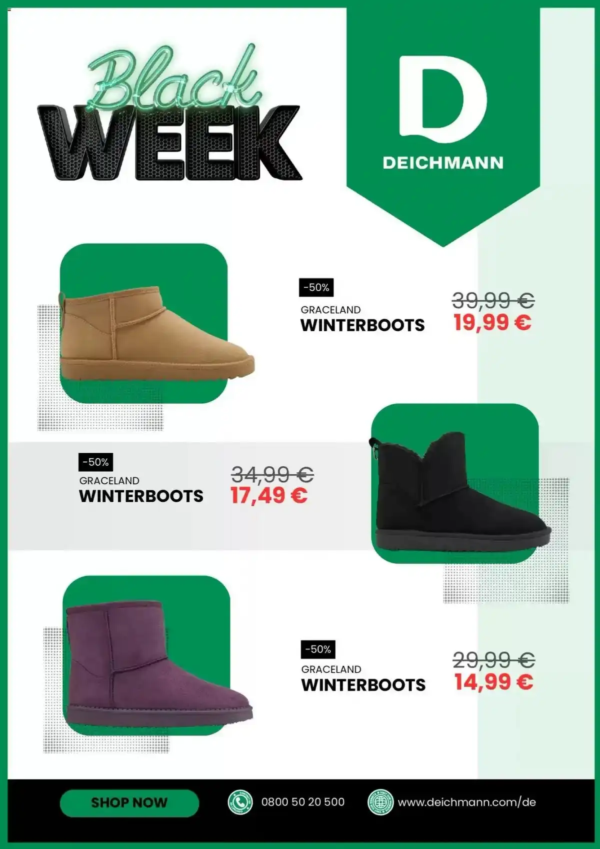 Deichmann Black Friday Prospekt Angebote 2025 - Seite