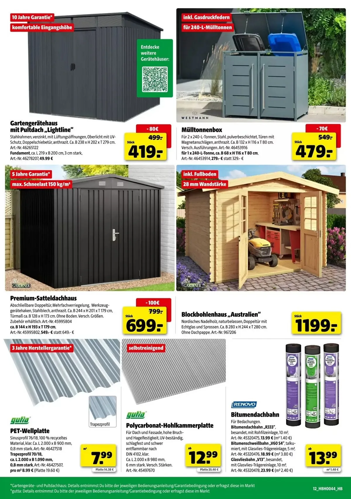 hagebaumarkt prospekt 16