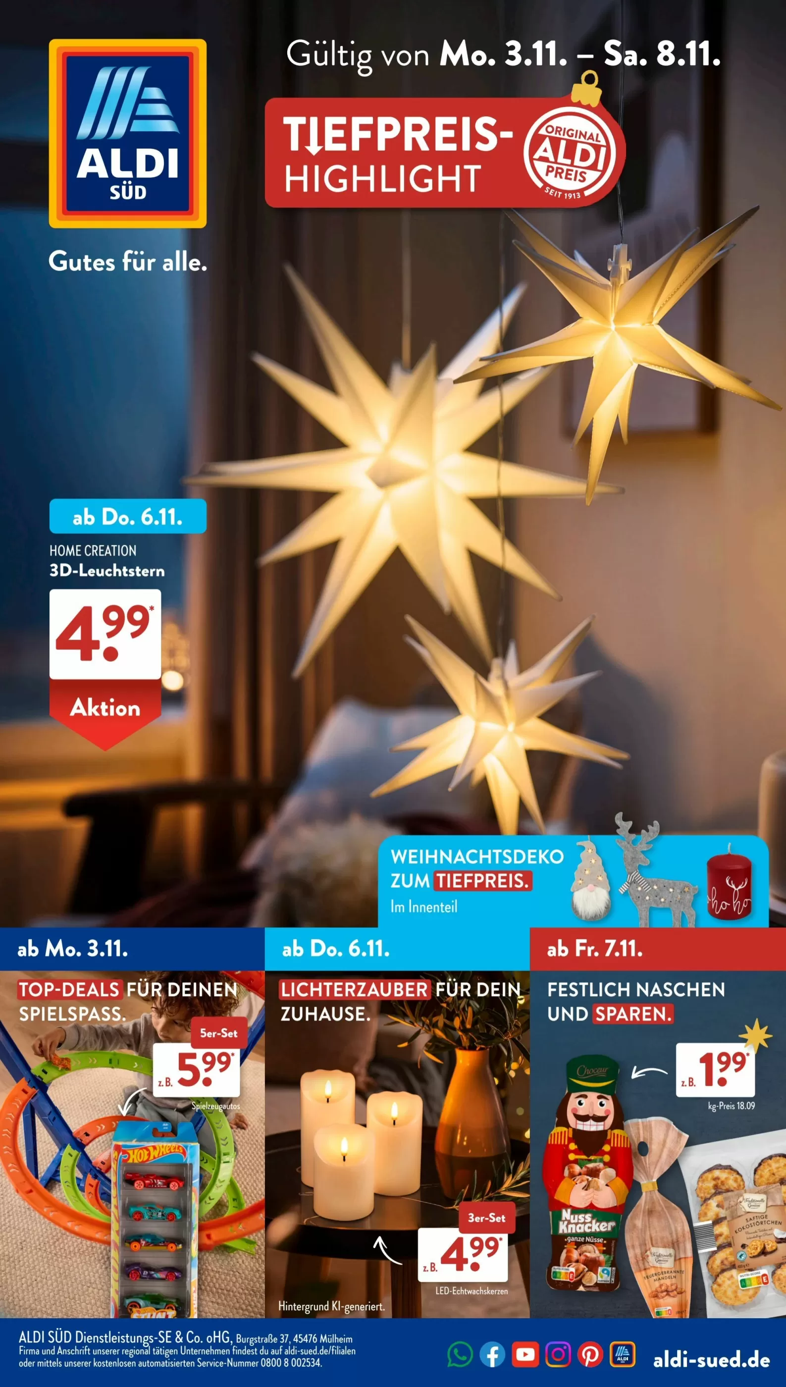 Aldi Süd Prospekt gültig vom 03.11.2025 bis 08.11.2025 2 aldi sud 1 1 68f2527eee046