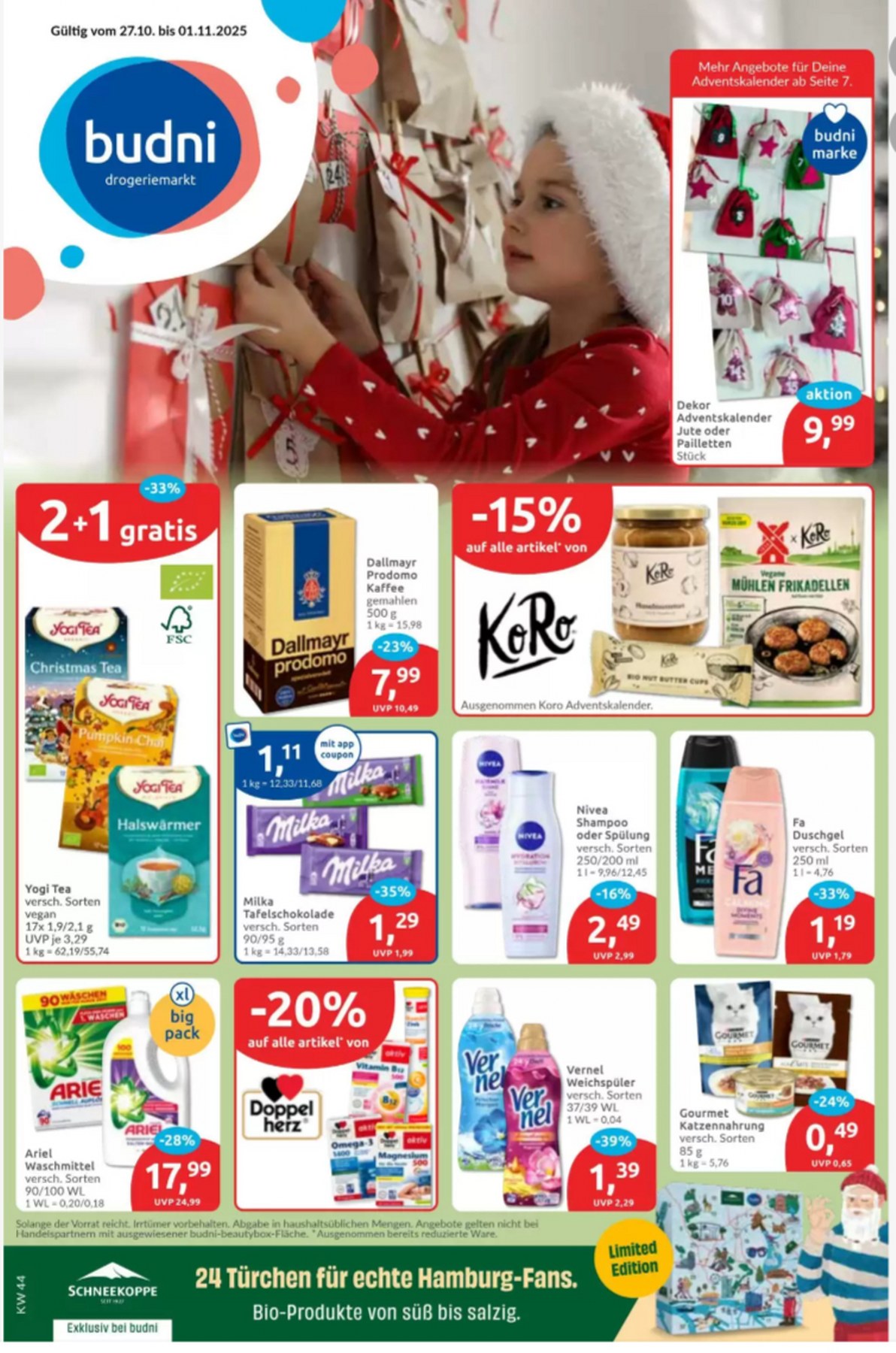 Budni Prospekt ab 27.10.2025 bis 01.11.2025 2 budni prospekt 1 1