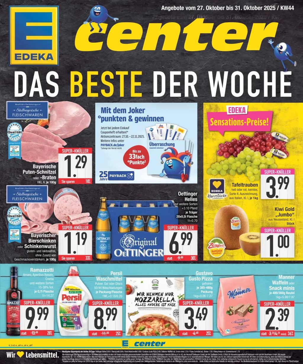 E Center Prospekt gültig vom 27.10.2025 bis 01.11.2025 2 e center prospekt 1