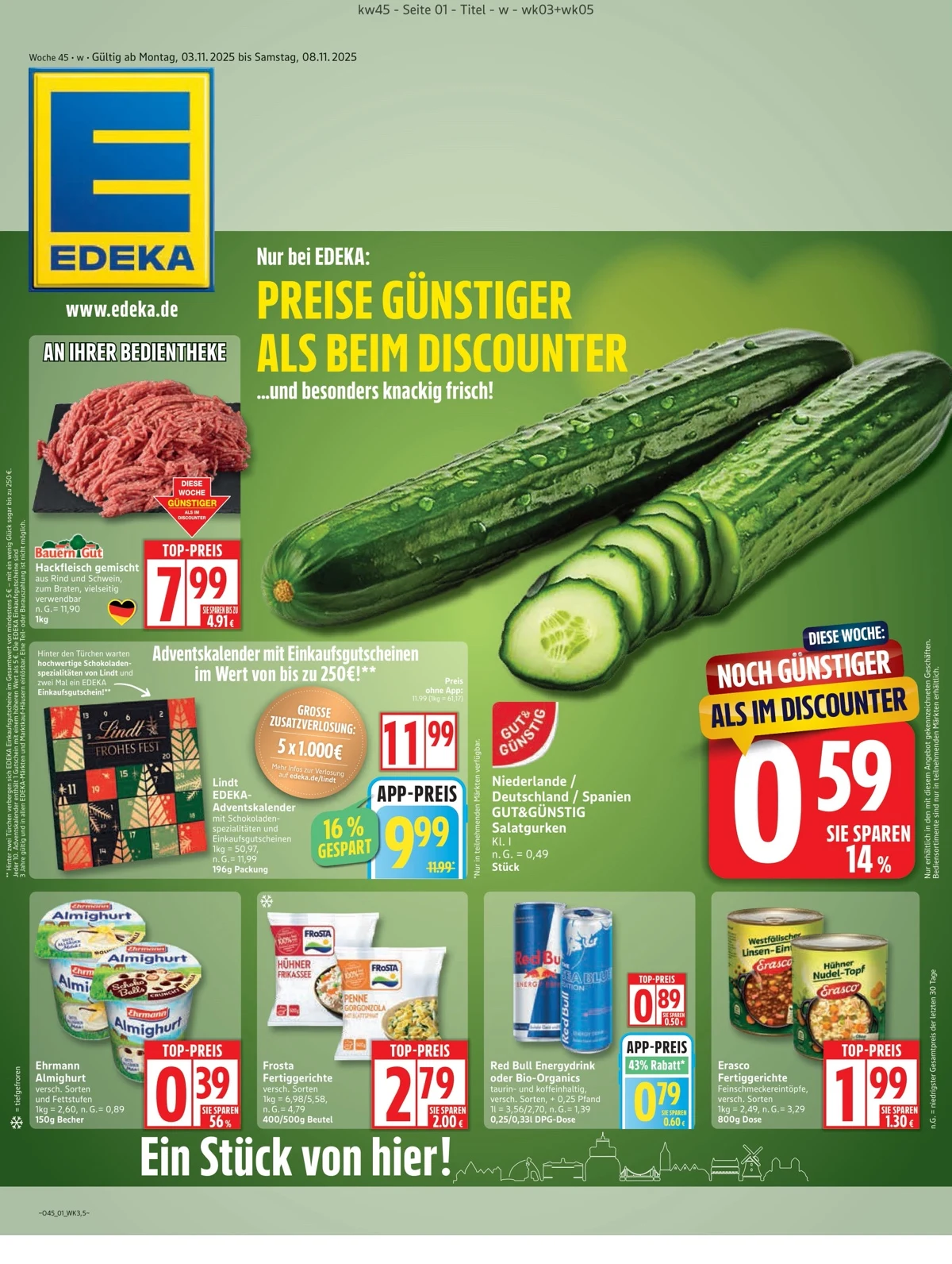 edeka prospekt 3 8 01
