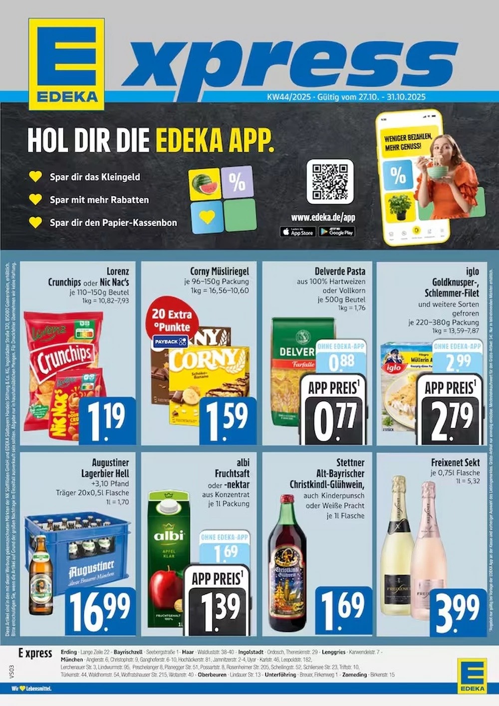 Edeka Xpress Prospekt nächste woche ab 13.10.2025 2 edeka xpress prospekt 1
