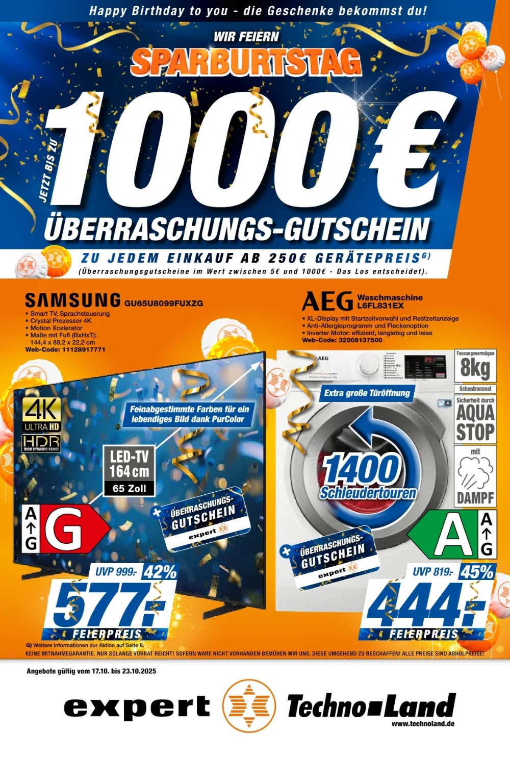 Expert Techno Land Weihnachten Angebote 2025 2 expert technoland prospekt 1 1