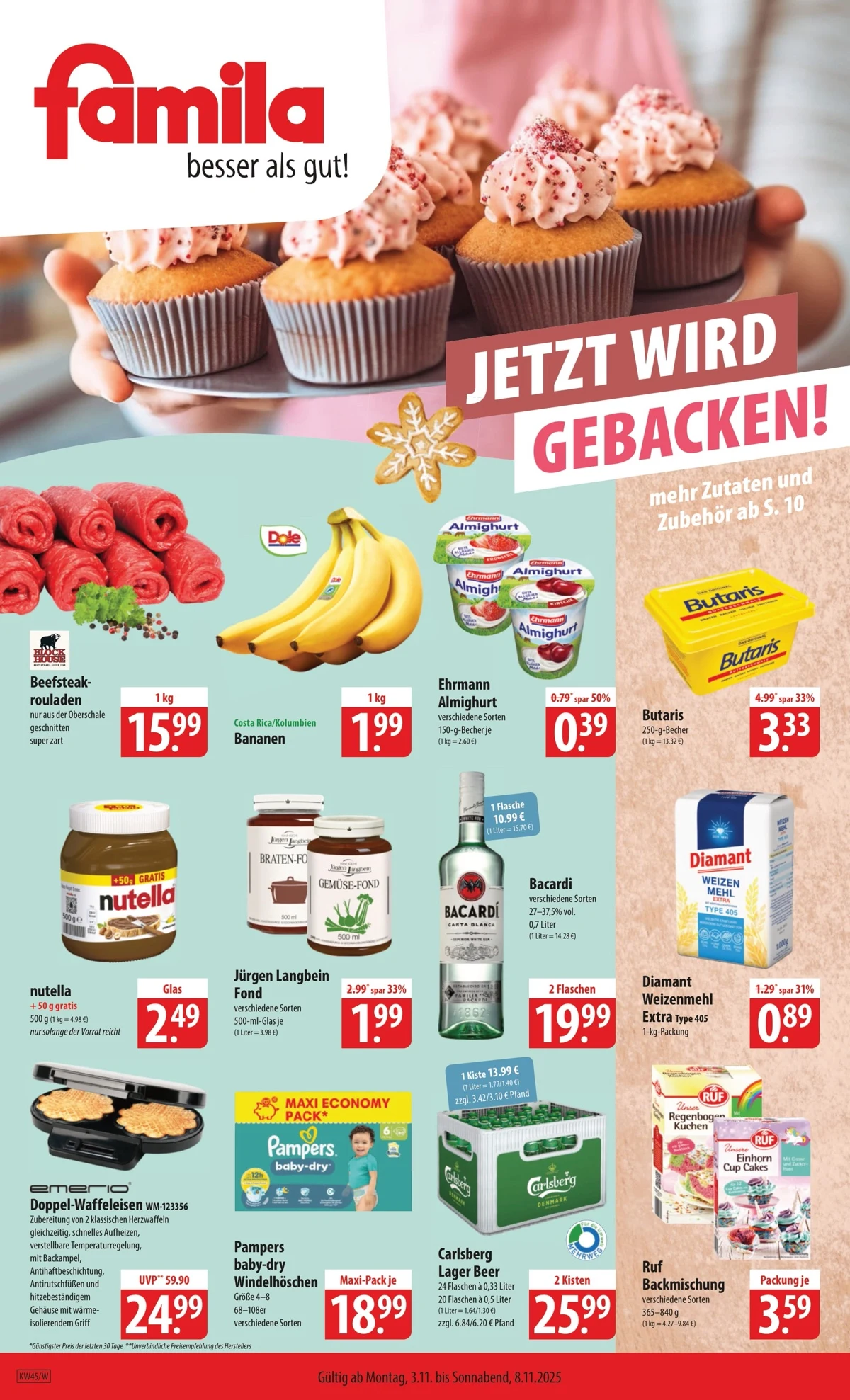 Famila Prospekt gültig vom 03.11.2025 bis 08.11.2025 2 famila prospekt 3 8 01