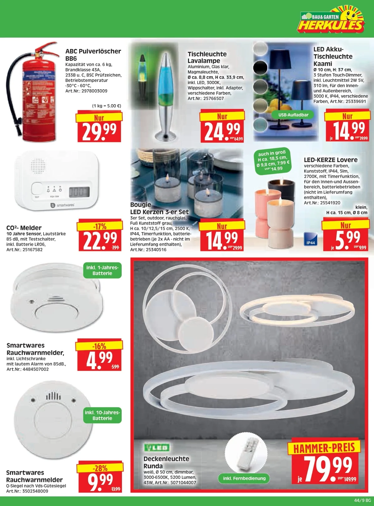 herkules baumarkt prospekt 27 1 09