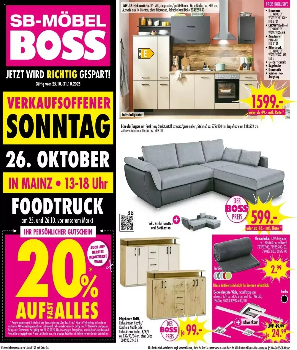 Möbel Boss Weihnachten Prospekt Angebote 2025 2 mobel boss prospekt 1