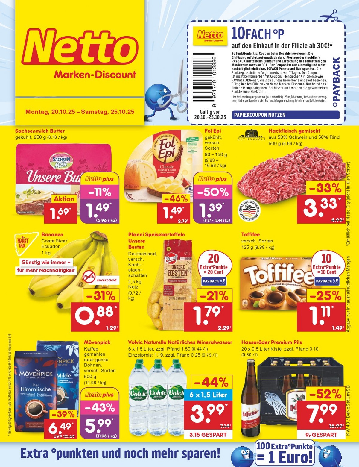 Netto Marken Discount Prospekt ab 27.10.2025 bis 01.11.2025 2 netto marken 1 3