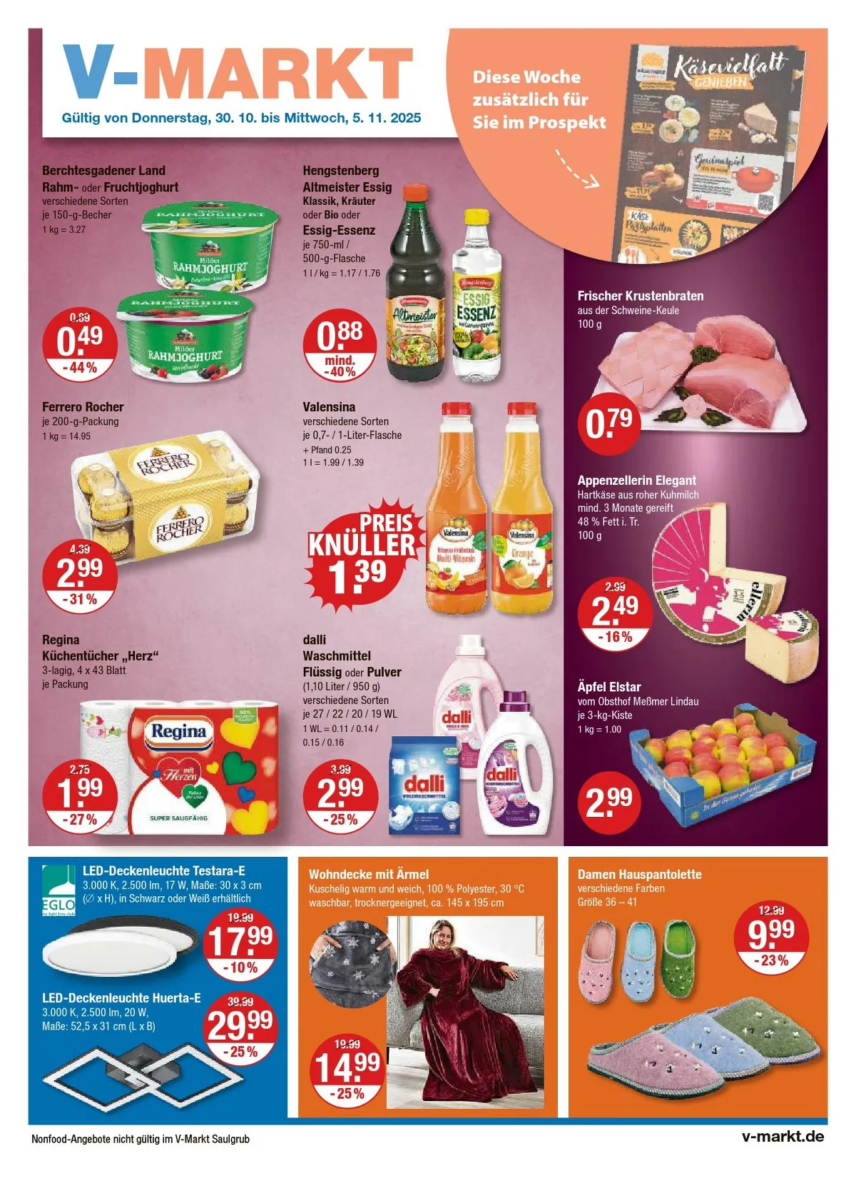 V-Markt Prospekt gültig vom 06.11.2025 bis 12.11.2025 2 v markt prospekt 1