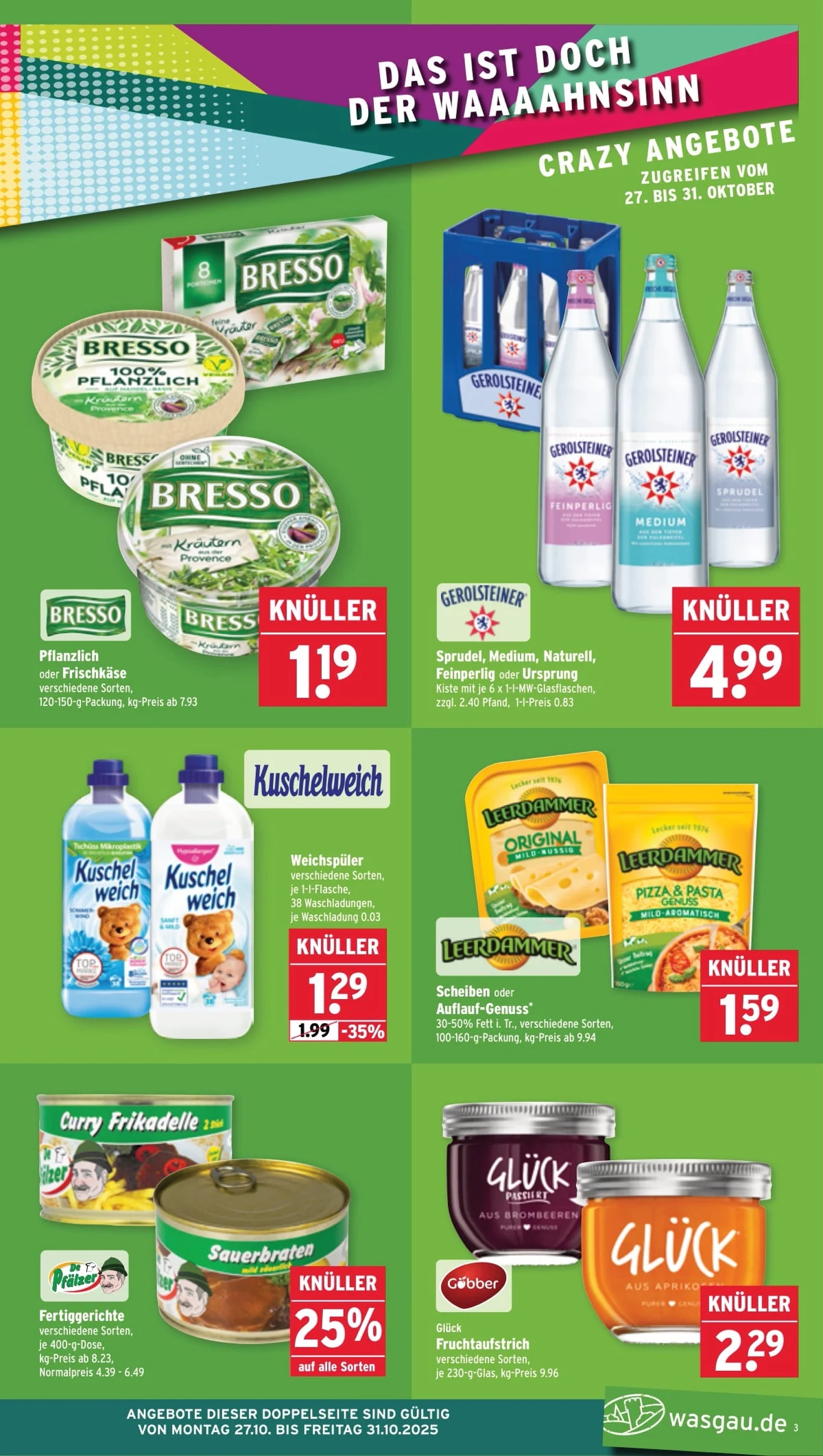 wasgau prospekt 27 31 03