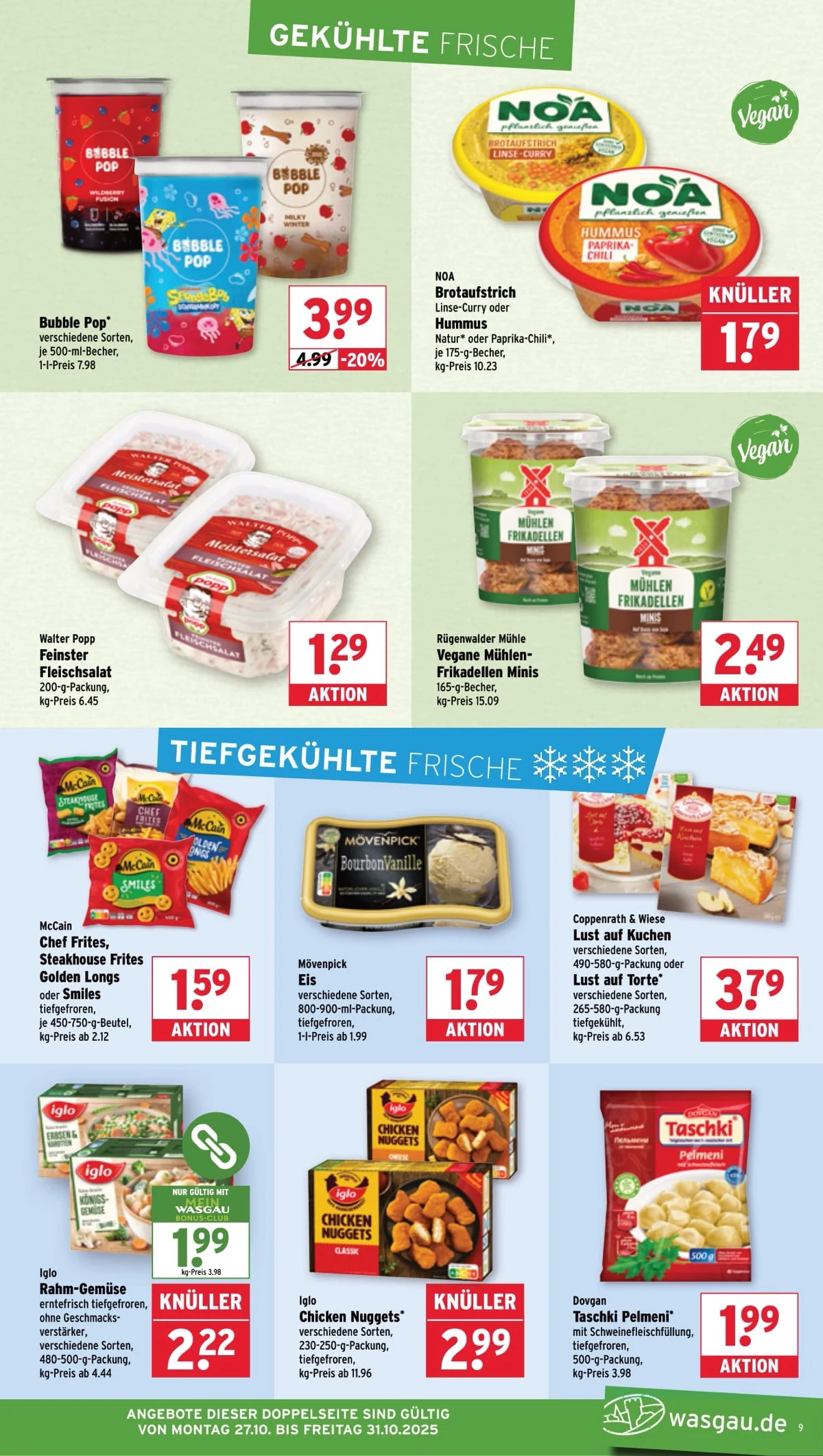 wasgau prospekt 27 31 09