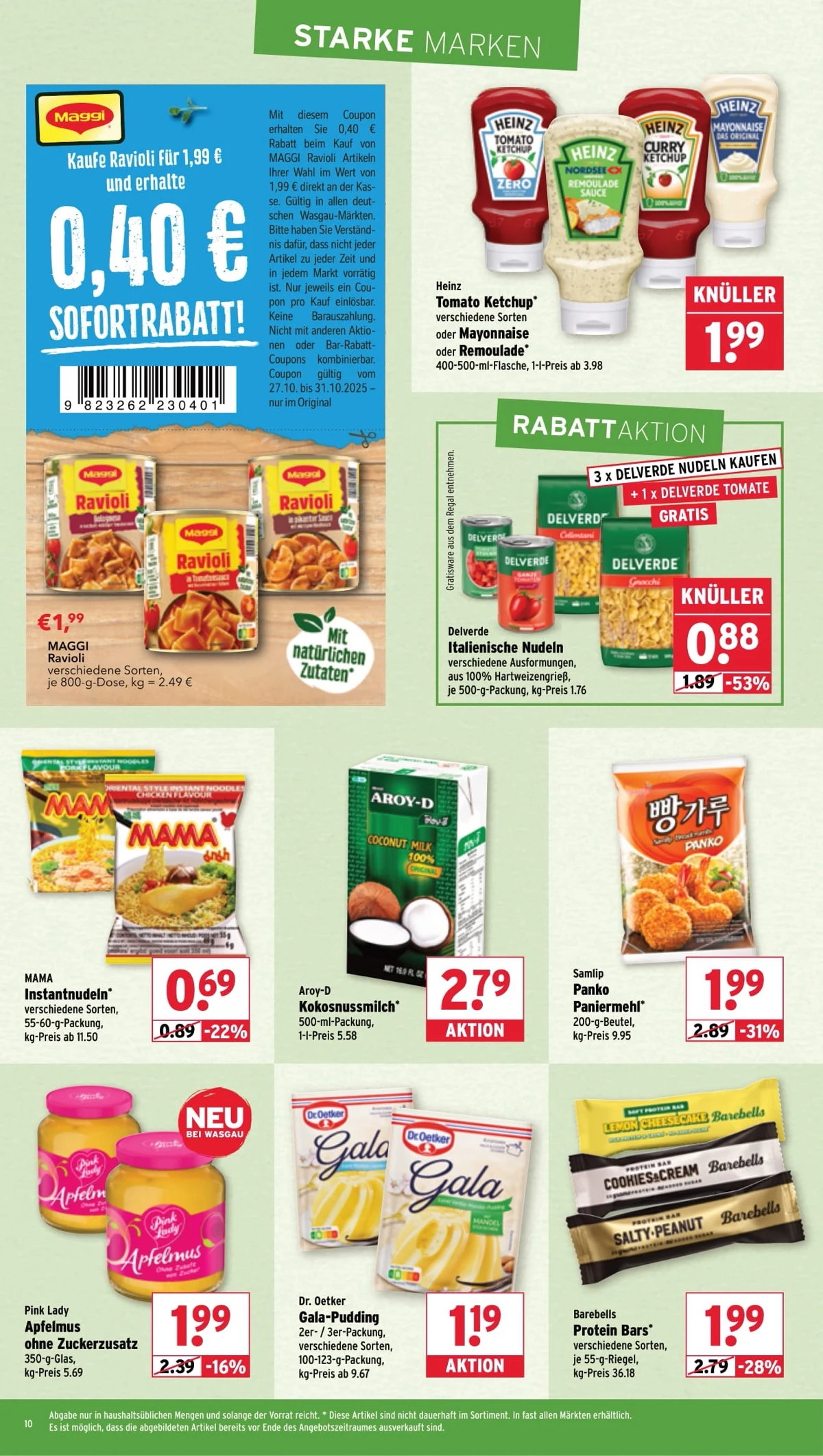 wasgau prospekt 27 31 10