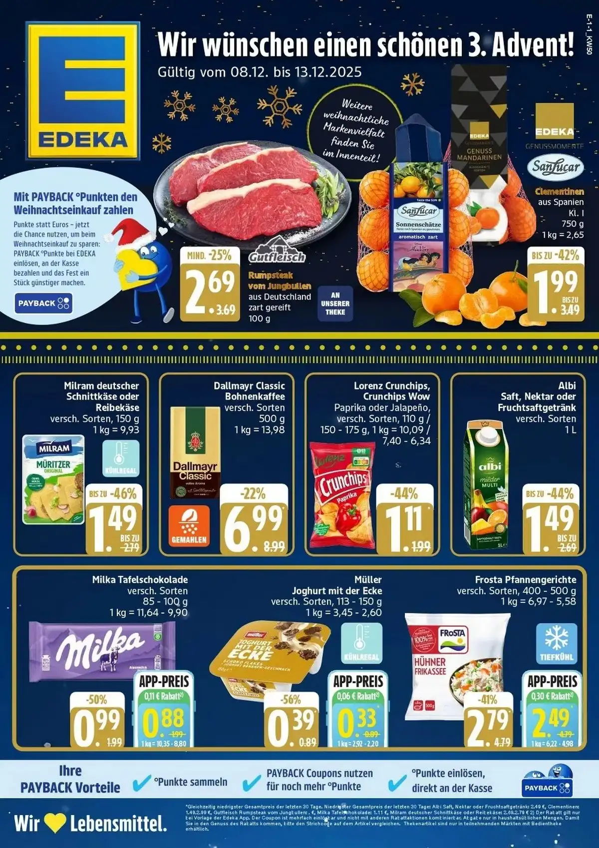 Edeka Nord Prospekt ab 15.12.2025 bis 20.12.2025 2 edeka nord 1