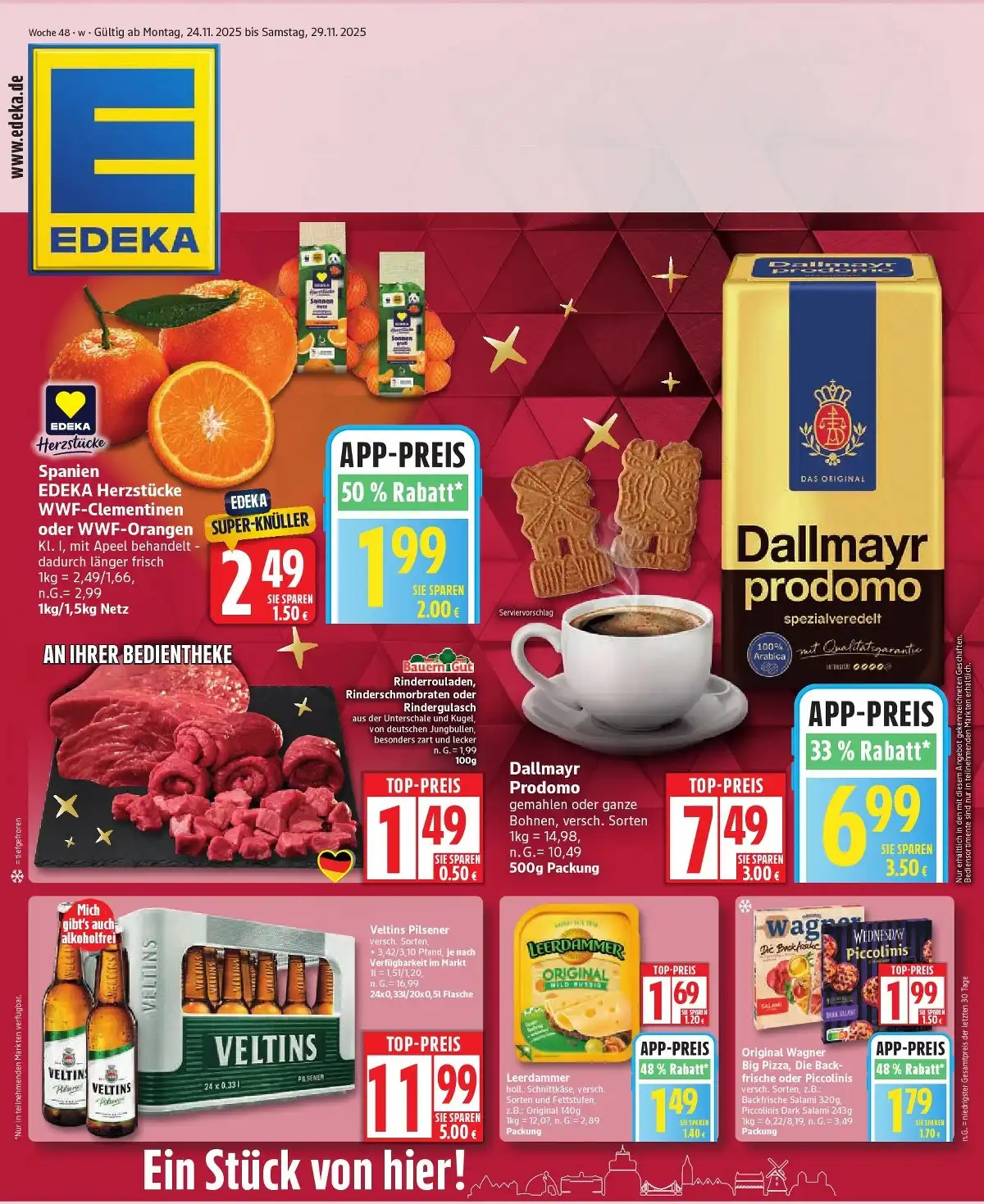 Edeka Prospekt gültig vom 24.11.2025 bis 29.11.2025 2 edeka prospekt 1 2