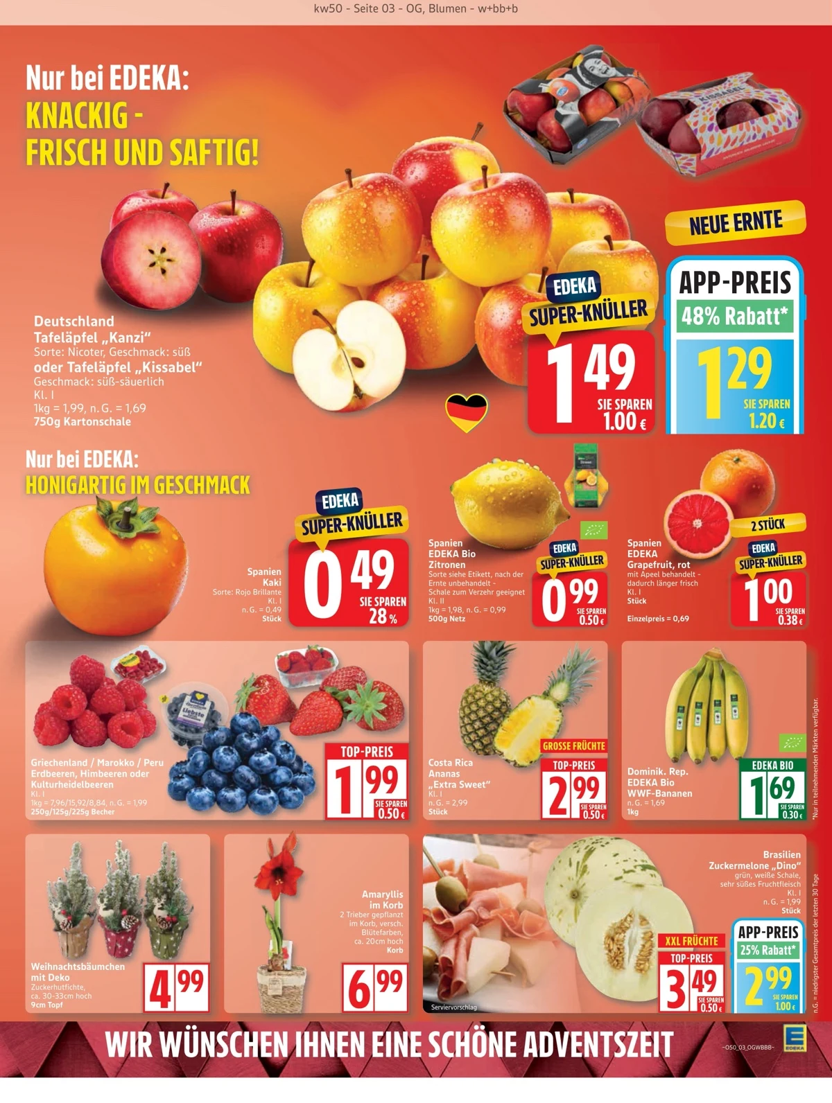 edeka prospekt 8 13 03