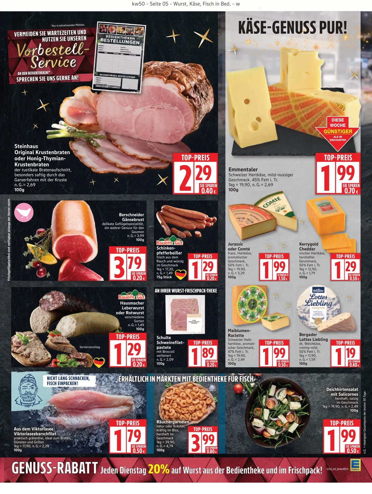 edeka prospekt 8 13 05