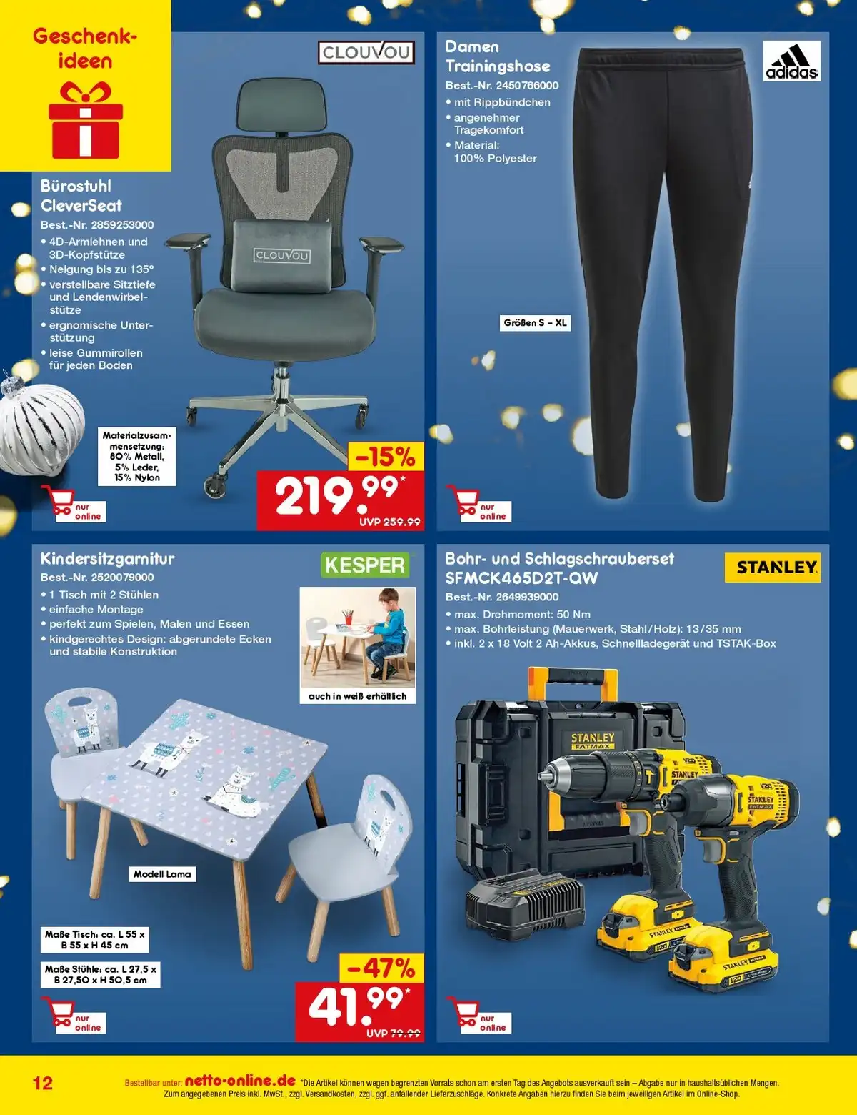 netto marken dezember 12