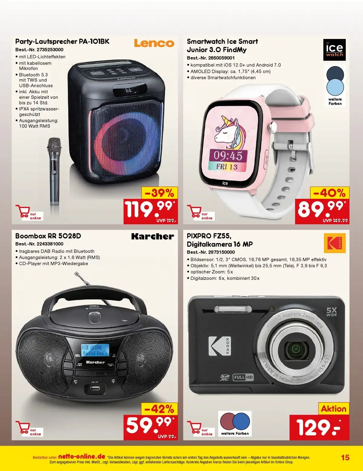 netto marken dezember 15