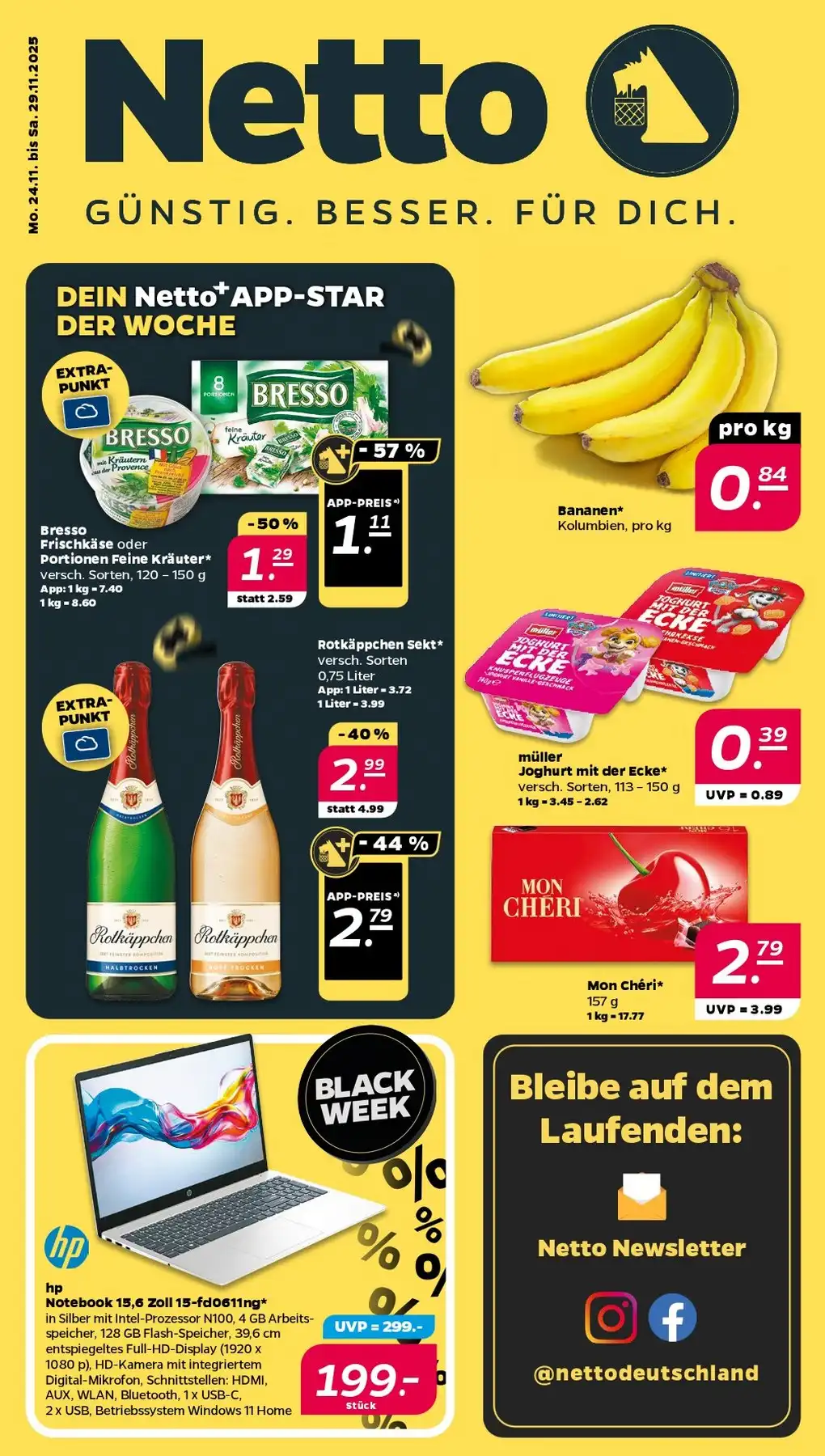 Netto Prospekt nächste woche | ab 24.11.25 | ab 29.11.25 2 netto prospekt 1