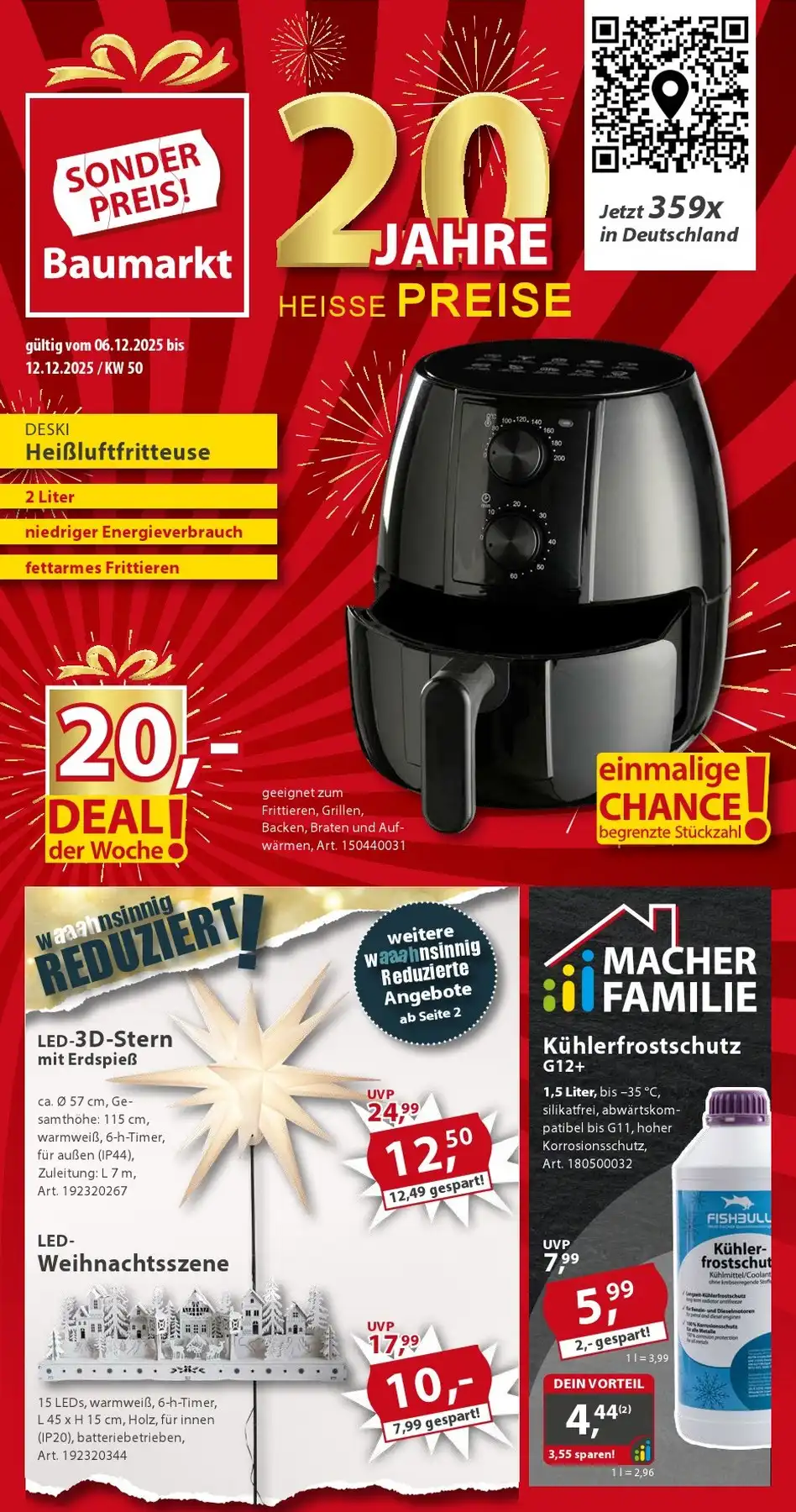 Sonderpreis Baumarkt Prospekt ab 06.12.2025 bis 12.12.2025 2 sonderpreis prospekt 1