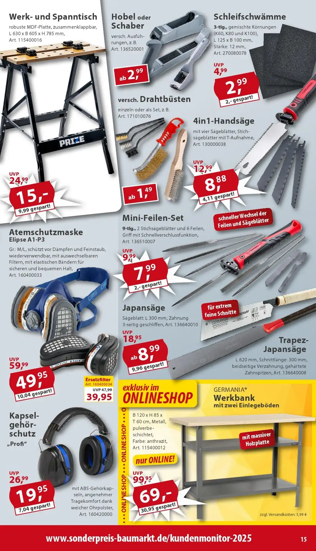 sonderpreis prospekt 15 1