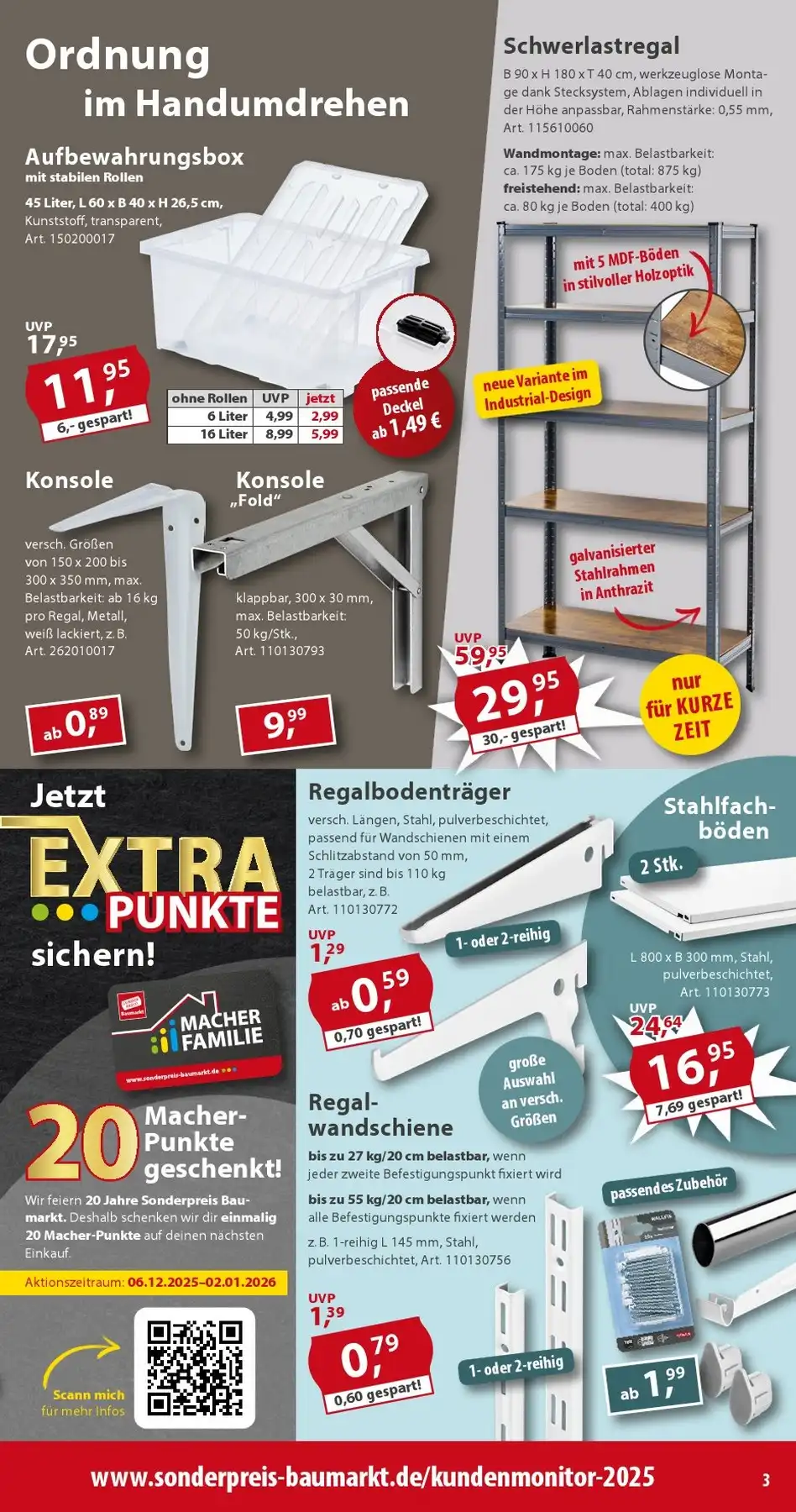 sonderpreis prospekt 3 1