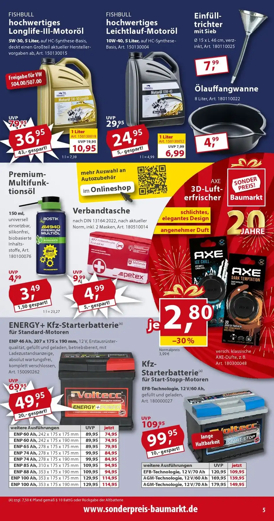 sonderpreis prospekt 5 1