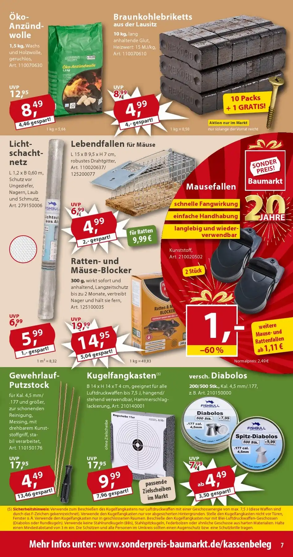 sonderpreis prospekt 7 1