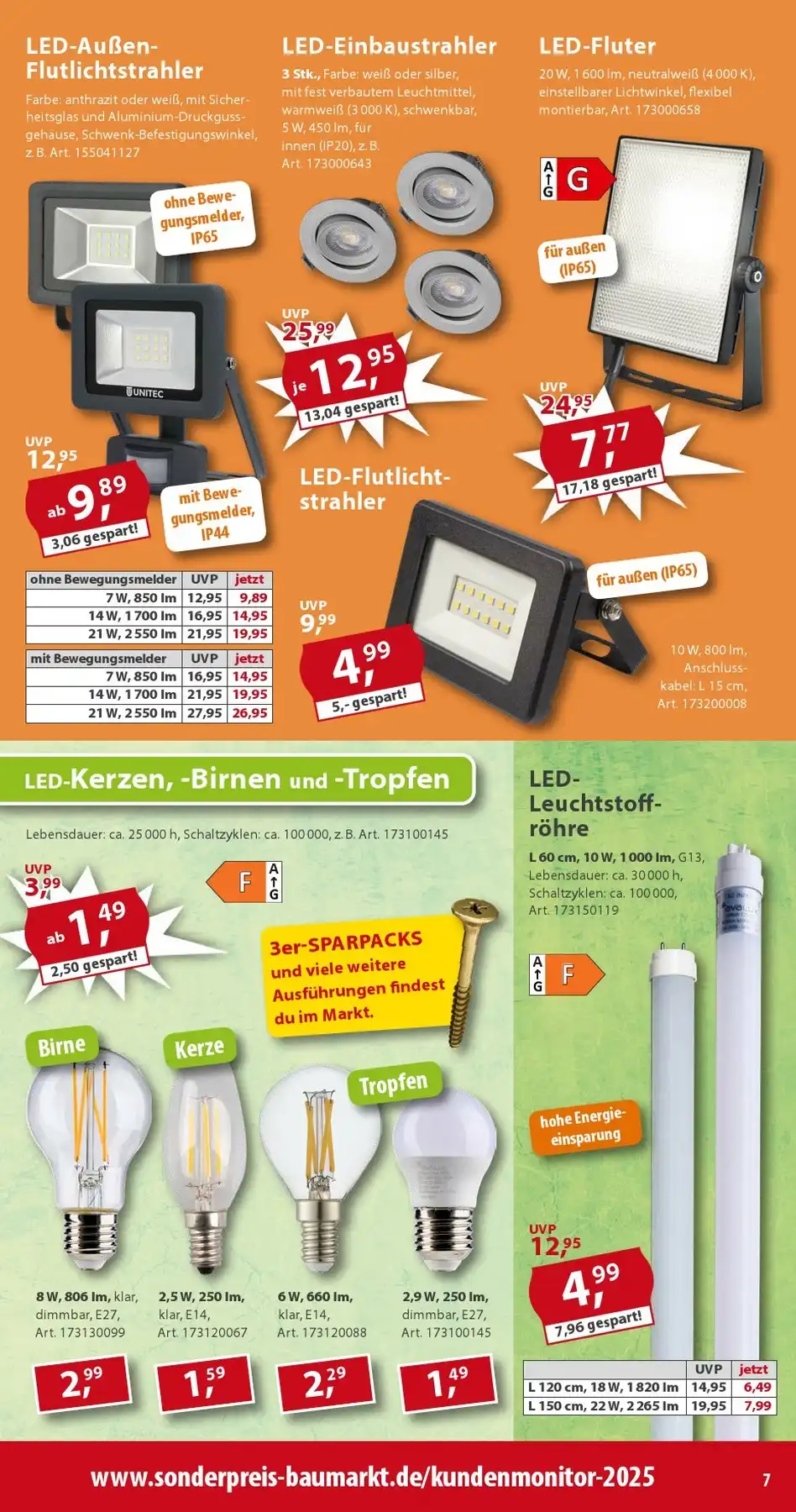 sonderpreis prospekt 7
