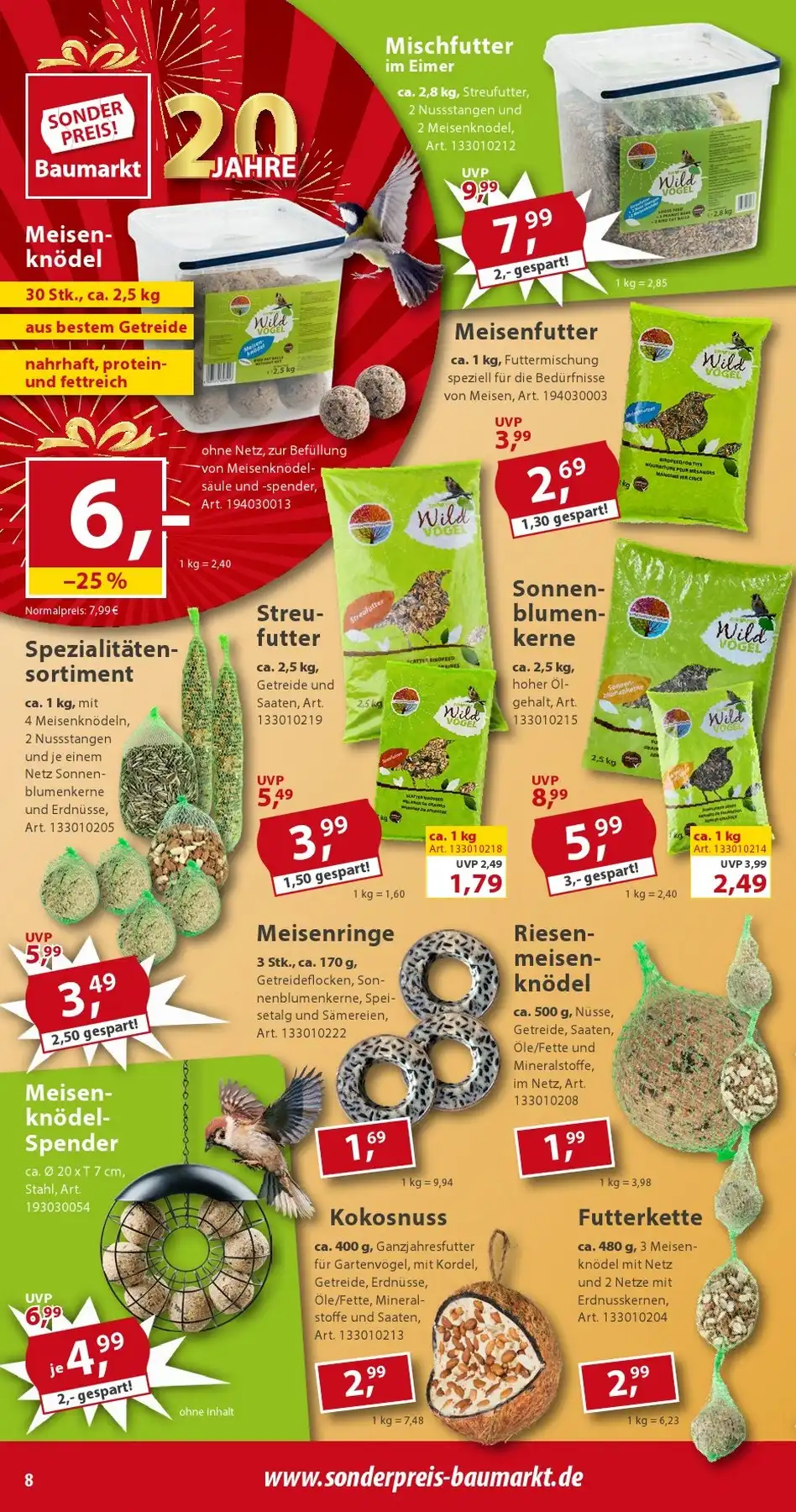 sonderpreis prospekt 8 1