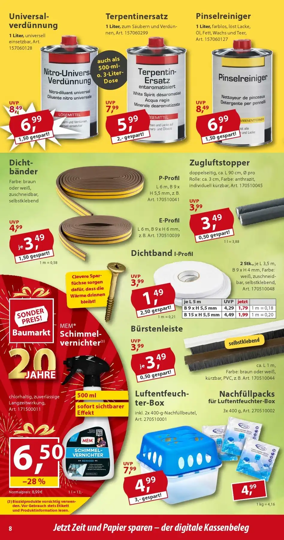 sonderpreis prospekt 8