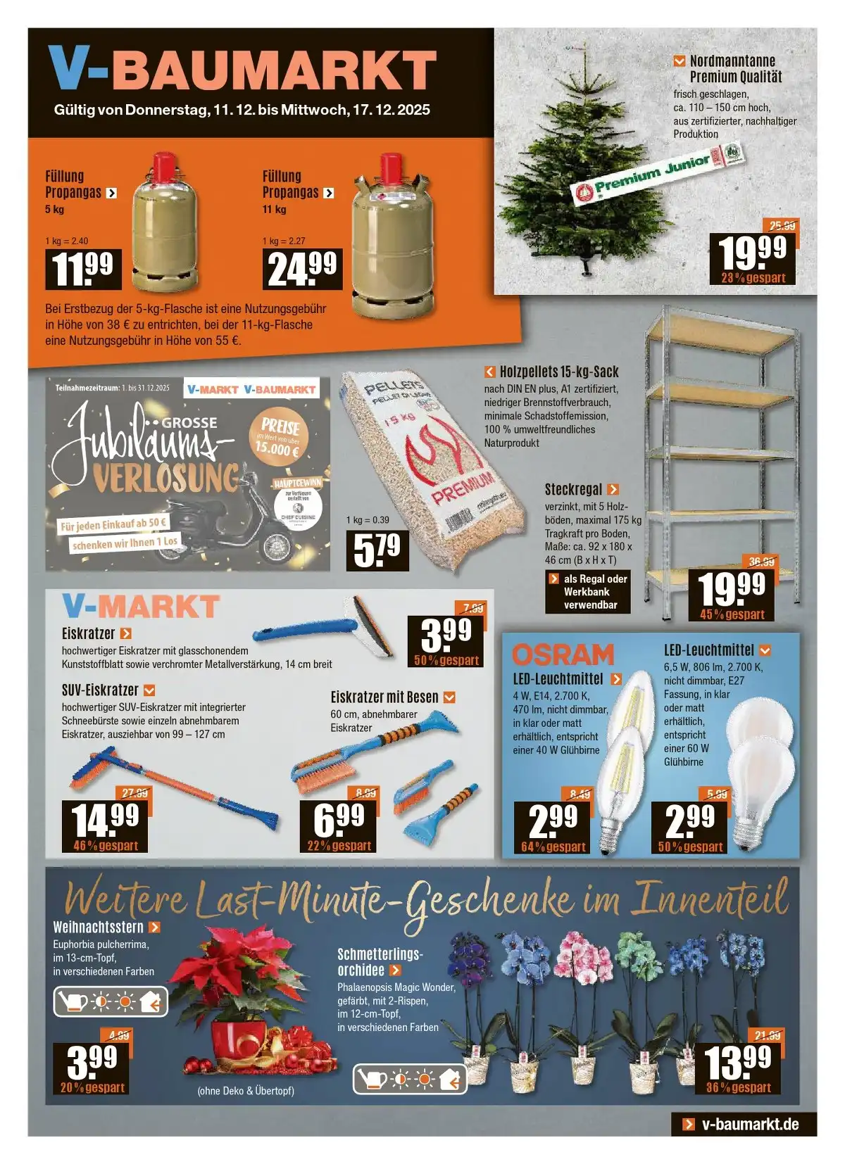 V-Baumarkt Weihnachten Prospekt Angebote 2025 2 v baumarkt prospekt 1 2