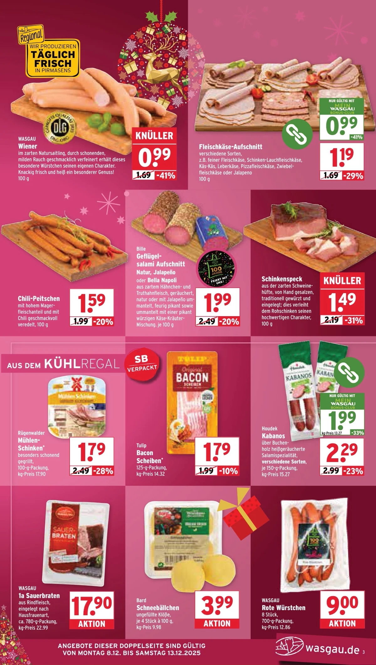 wasgau prospekt 8 13 03