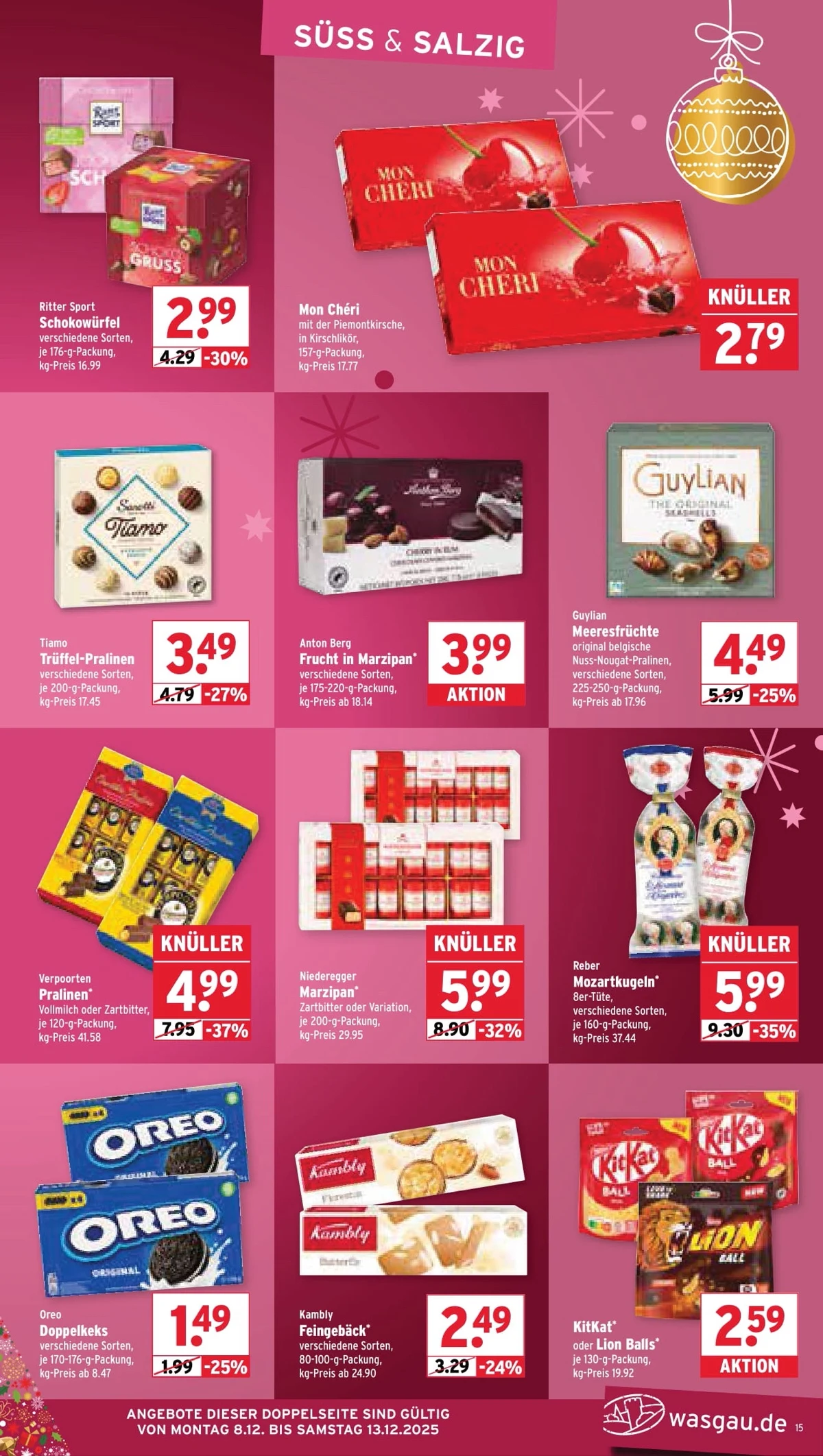 wasgau prospekt 8 13 15