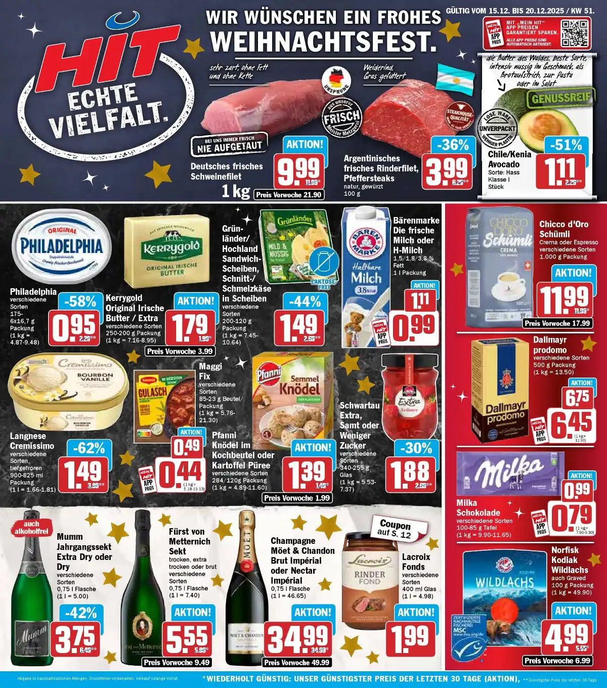 Hit Prospekt gültig vom 15.12.2025 bis 20.12.2025 2 hit prospekt 1 2