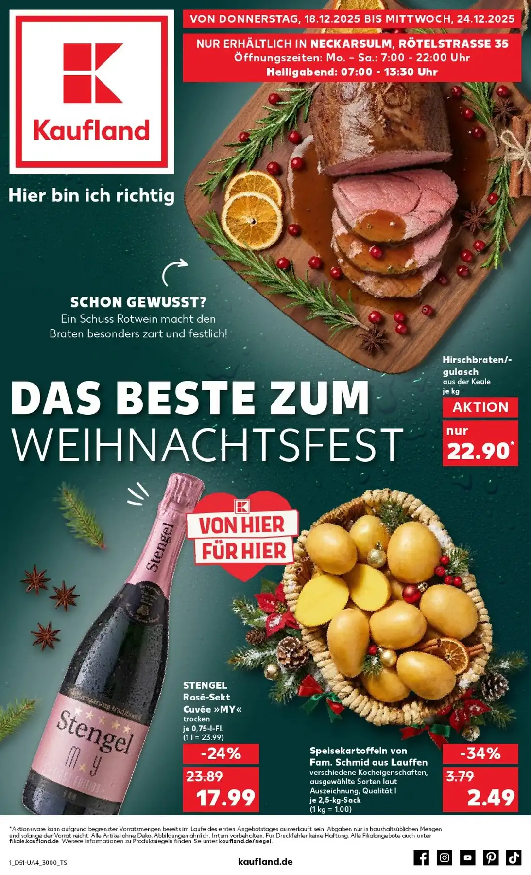 Kaufland Prospekt gültig vom 18.12.2025 bis 24.12.2025 2 kaufland prospekt 1 3