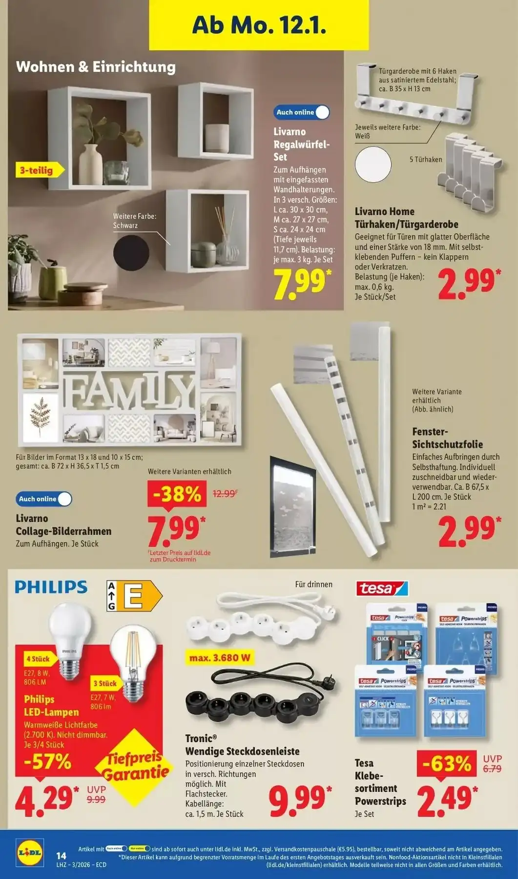 lidl prospekt 12 17 8 1
